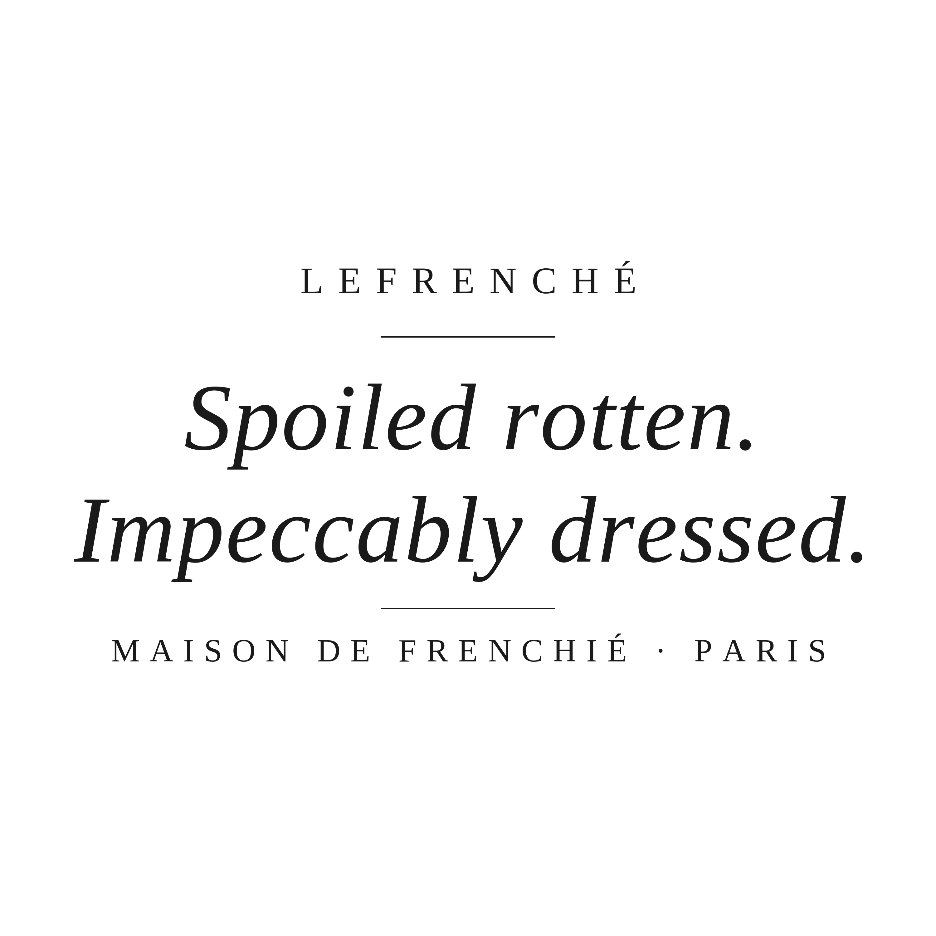 The Statement Tee